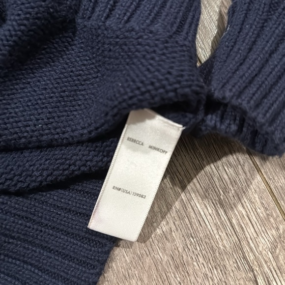 Rebecca Minkoff Raja Fair Isle Mock Neck Sweater S - Picture 5 of 5